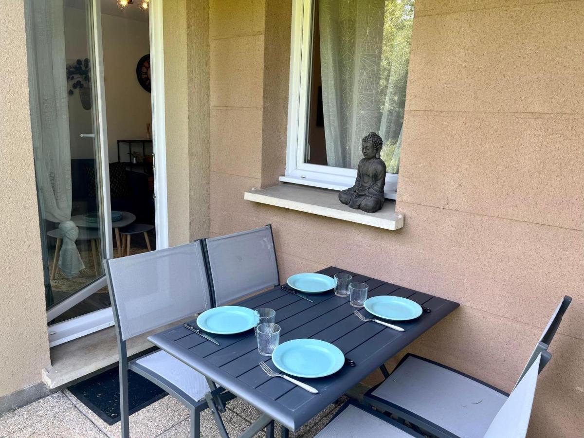 Appartement Le Freya Avec Terrasse A 5 Min Honfleur - Piscine - Parking - Wifi Equemauville Ngoại thất bức ảnh